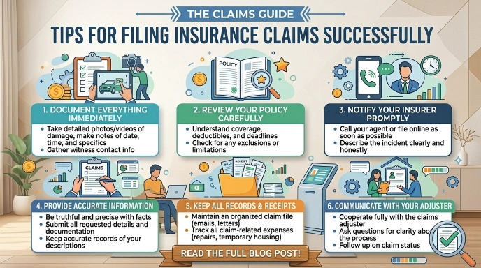 Tips for Filing Insurance Claims Successfully