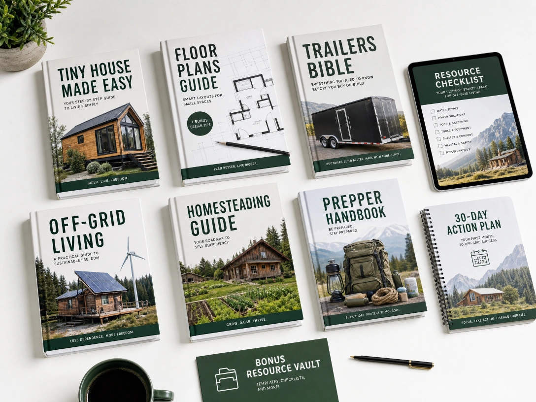 Complete Tiny House Made Easy program and bonus package
